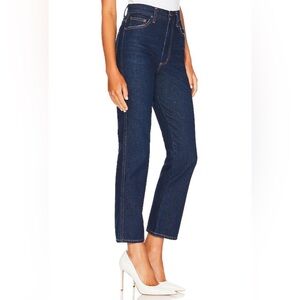 AGOLDE Pinch Waist Kick Flare denim, Color: Radio, Size: 24